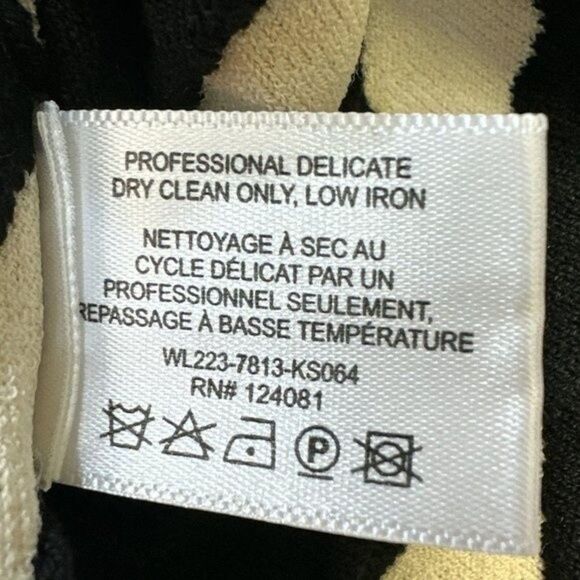 Proenza Schouler Top Silk Blend Animal Print Knit Sz S NWT Soft Elegant Chic - Picture 14 of 16